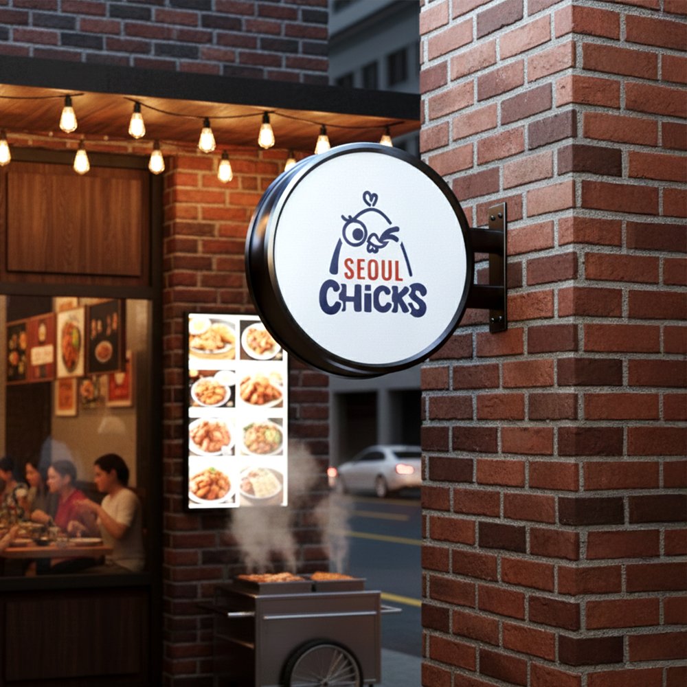 Seoul Chick Logo Design