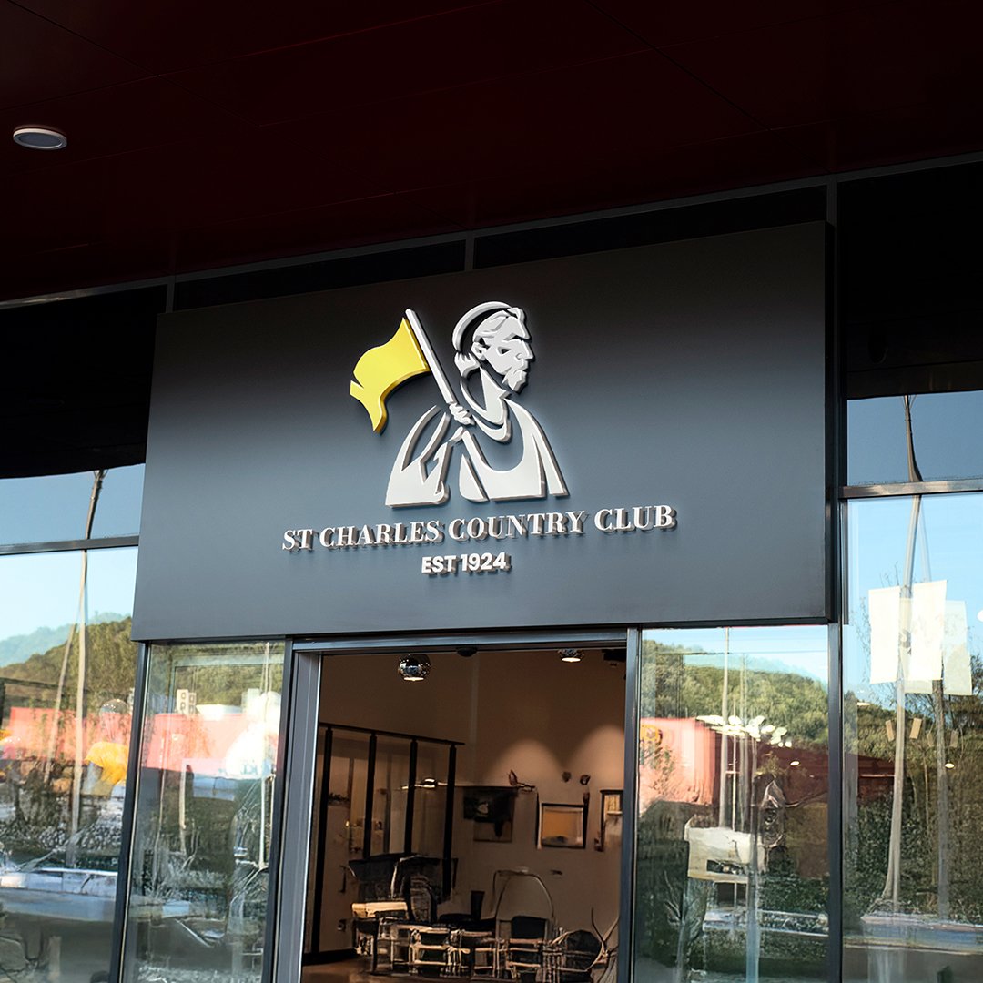 St. Charles Country Club Logo Design